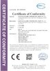 La CINA SUZHOU LABELONG PACKAGING MACHINERY CO.,LTD Certificazioni